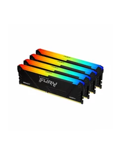 kingston Pamięć DDR4 Fury Beast    RGB  64GB(4*16GB)/2666  CL16 - Pamięci RAM - miniaturka - grafika 1