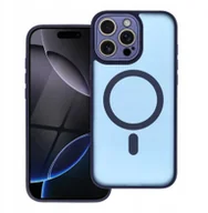 Etui i futerały do telefonów - Futerał VARIETE MAG COVER kompatybilny z MagSafe do IPHONE 16 PRO MAX granatowy - miniaturka - grafika 1