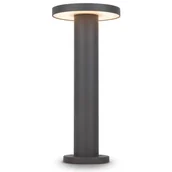 Lampy ogrodowe - Słupek ogrodowy Wald O420FL-L12GF LED 12W grzybek grafitowy - miniaturka - grafika 1