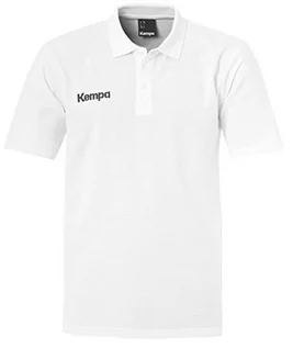 Koszulki męskie - Kempa FanSport24 Classic męska koszulka polo, biała, M 200234907 - grafika 1