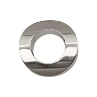 Karnisze - Zakończenie kolor efekt stali nierdzewnej ANELLO 19 mm Bojanek - miniaturka - grafika 1