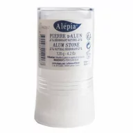 Dezodoranty i antyperspiranty unisex - Alepia DEZODORANT AŁUN NATURALNY 120 g - miniaturka - grafika 1