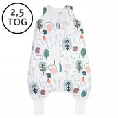 Śpiworki dla dzieci - Śpiworek z nogawkami 104-122 L Całoroczny WZORY! - miniaturka - grafika 1