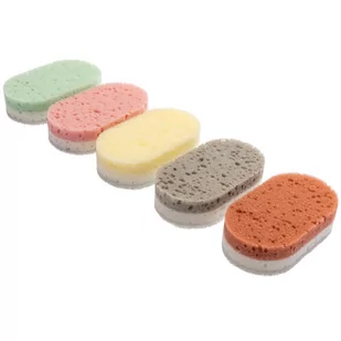 2x ZMYWAK KUCHENNY PRAKTYCZNA OWALNY 5 SZT - Ściereczki, gąbki, czyściki - miniaturka - grafika 3