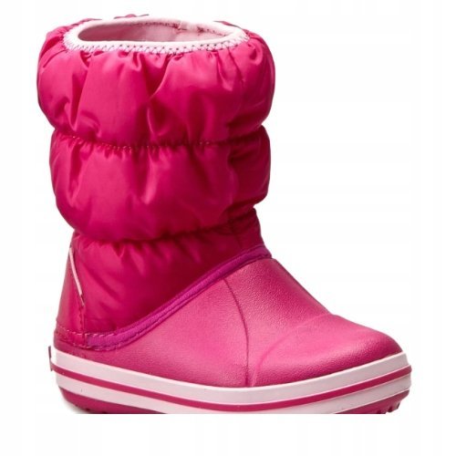CROCS DZIECIĘCE BUTY ŚNIEGOWCE RÓŻOWE 23-24 1SDL