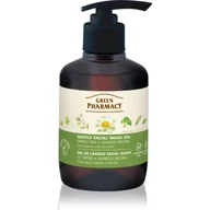 Żele do mycia twarzy - Green Pharmacy Herbal Cosmetics Face Care Delikatny Żel Do Mycia Twarzy Zielona Herbata 270ml - miniaturka - grafika 1