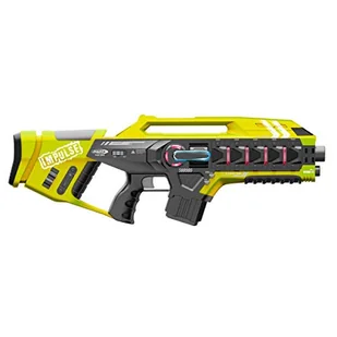 Jamara Jamara Impulse Laser Gun Rifle Set żółty/czerwony - Zabawki militarne - miniaturka - grafika 1