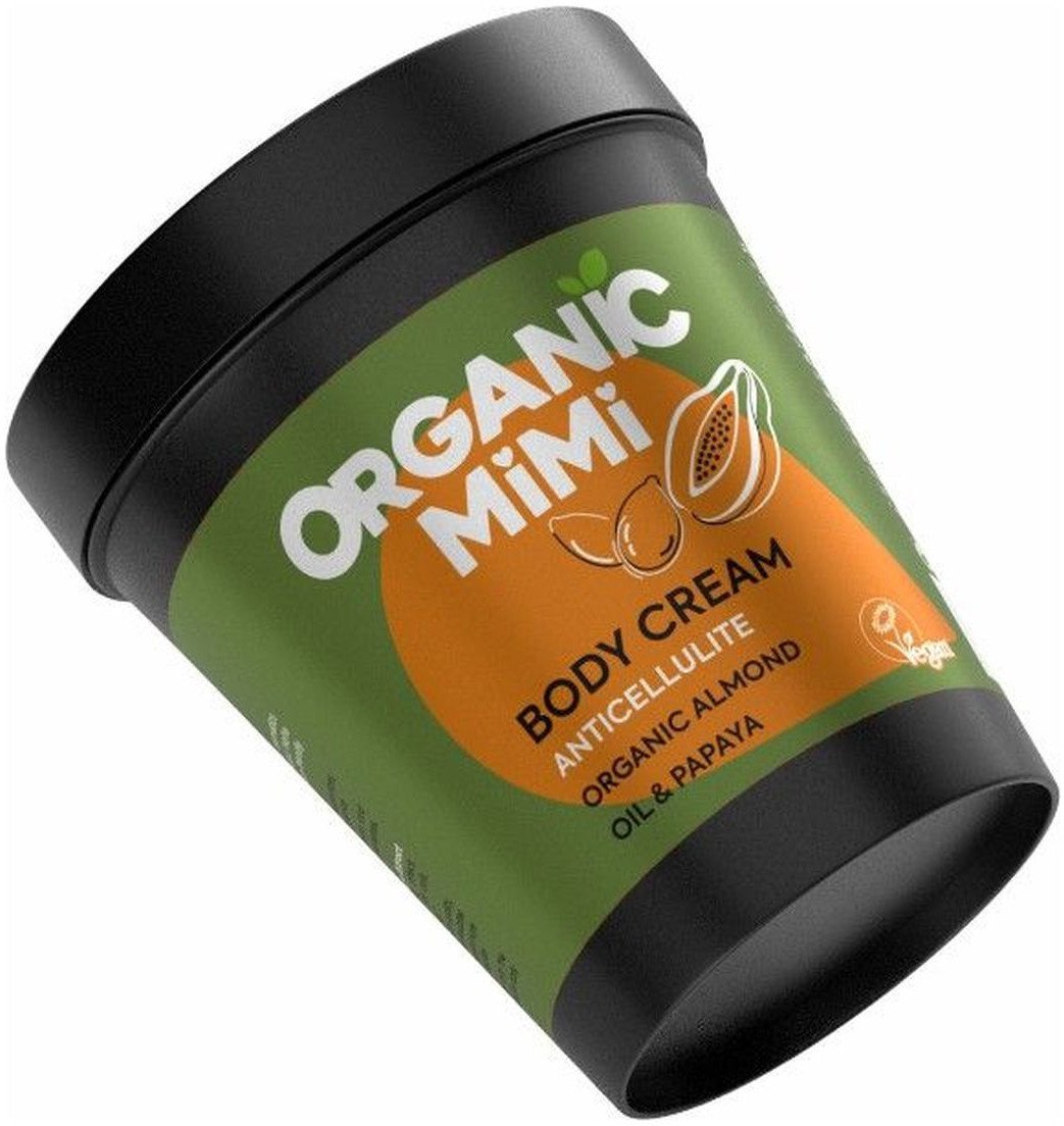 Organic Mimi Antycellulitowy krem do ciała Migdały i Papaja 200ml
