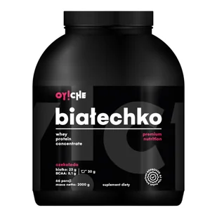 Białechko Czekolada Proszek do rozpuszczania, 2000 g - Odżywki białkowe - miniaturka - grafika 1