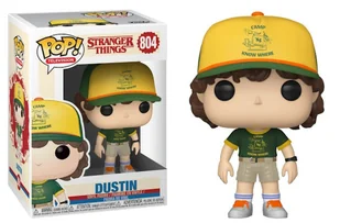 Funko Figurka Dustin 4 - Pop! Vinyl: Telewizja Stranger Things - Figurki kolekcjonerskie - miniaturka - grafika 2