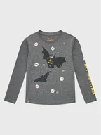 Bluzki damskie - LEGO Bluzka 12010684 Szary Regular Fit - miniaturka - grafika 1