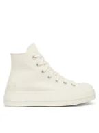 Trampki damskie - Converse Trampki Chuck Taylor All Star Lift Platform Beads A16107C Écru - miniaturka - grafika 1