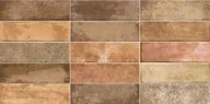Płytki ceramiczne - Glazura Color Brick Wt1093 Brown Glossy 29,7X60 - miniaturka - grafika 1