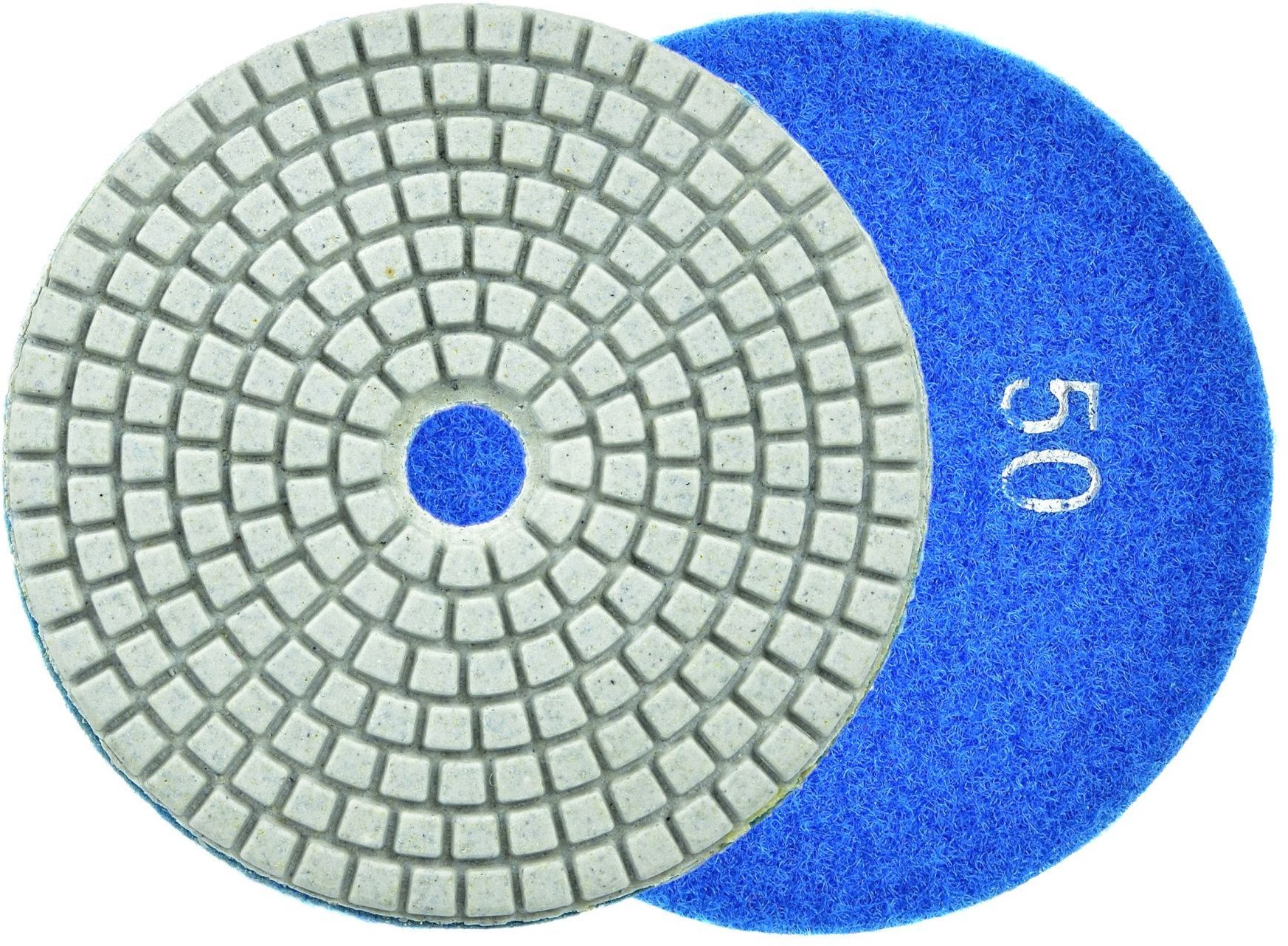 Geko Tarcza polerska do szlifowania gresu na mokro 100mm GR50 5/250