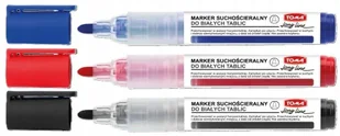 MARKER SUCHOŚCIERALNY LONGLINE + ŚCIERACZ (3SZT) - Zakreślacze - miniaturka - grafika 1