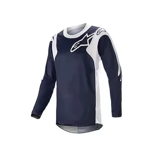 Alpinestars Racer Hoen Koszulka Dark Niebieski/White,XXL) - Akcesoria motocyklowe - miniaturka - grafika 1