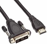 Kable - PremiumCord Kabel Kabel HDMI - DVI 1m M/M, zlacen kontakty, stněn - (kphdmd1) - miniaturka - grafika 1