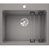 Zlewozmywaki - Blanco ETAGON 6 Silgranit PuraDur Alumetalik, (524541) - miniaturka - grafika 1