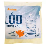 Lody i desery lodowe - Auchan - Lód w kostkach - miniaturka - grafika 1