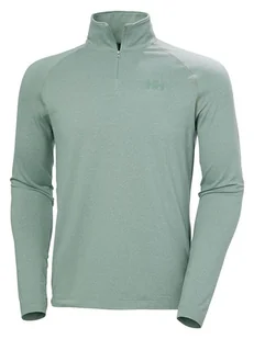 Helly Hansen Bluza funkcyjna "Verglas" w kolorze turkusowym - Bluzy męskie - miniaturka - grafika 1