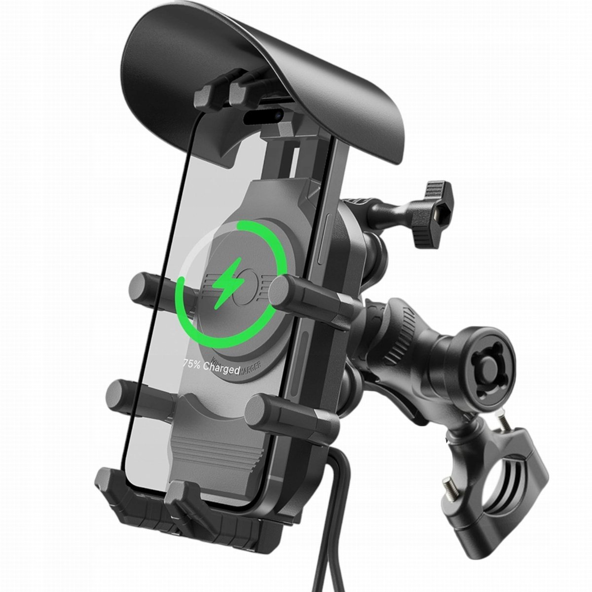 Mc39 Motocyklowy Uchwyt Telefon Antywibracyjny Ładowanie Usb-C
