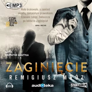 StoryBox.pl Zaginięcie (audiobook CD) - Remigiusz Mróz - Audiobooki - kryminał, sensacja, thriller - miniaturka - grafika 1