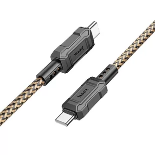 HOCO kabel Typ C do Typ C Power Delivery 60W Leader X94 złoty - Kable USB - miniaturka - grafika 1