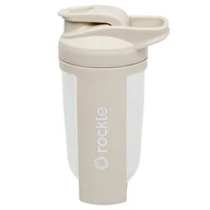 Shakery i bidony sportowe - ROCKLE, Shaker 500 ml, beżowy - miniaturka - grafika 1