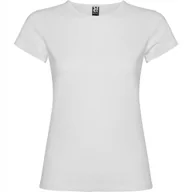 Koszulki i topy damskie - T-shirt damski Koszulka z krótkim rękawem Bawełna ROLY CA6597 WHITE M - miniaturka - grafika 1