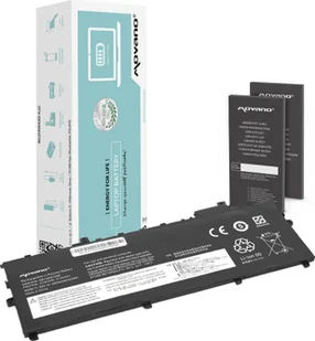 Bateria Movano Bateria 01AV430 do Lenovo ThinkPad X1 Carbon 5 6 2017 2018 - Baterie do laptopów - miniaturka - grafika 1