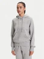 Bluzy damskie - Nike Bluza HF6839 Szary Relaxed Fit - miniaturka - grafika 1