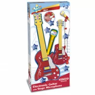 Instrumenty smyczkowe - Bontempi Bontempi 24 5832 gitara rockowa, czerwona 24 5832 - miniaturka - grafika 1