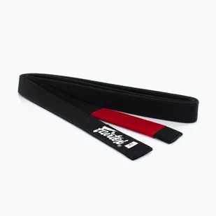Pas do brazylijskiego jiu-jitsu Fairtex Cotton black | WYSYŁKA W 24H | 30 DNI NA ZWROT - Kimona, stroje i obuwie - miniaturka - grafika 1