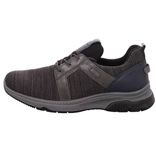 ARA Męskie trampki Low-Top, Grigio Sc Grigio Grigio Scuro Navy, 42 EU - Trampki męskie - miniaturka - grafika 1