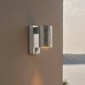 Lampy ogrodowe - Nordlux Kinkiet zewnętrzny Tin Maxi Sensor ocynkowany, stal, IP54, GU10 - miniaturka - grafika 1