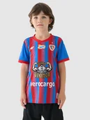 Koszulki dla chłopców - 4F Koszulka klubowa domowa z sezonu 2024/25 chłopięca 4F x Piast Gliwice - multikolor 158/164 (12-14 lat) - miniaturka - grafika 1