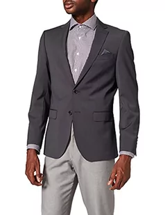 bugatti Męska kurtka do garnituru, szary (szary 57), 52 - Kurtki męskie - miniaturka - grafika 1