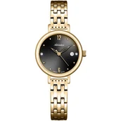 Zegarki damskie - Zegarek Damski Adriatica A3830.1176Q CYRKONIE złoty - miniaturka - grafika 1