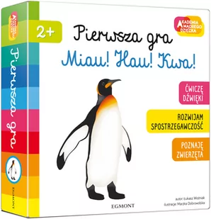 Egmont Miau! Hau! Kwa! Pierwsza gra AMD - Gry planszowe - miniaturka - grafika 1