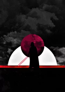 Plakat, Sol Lunaris - Darth Vader, Gwiezdne Wojny Star Wars, 29,7x42 cm - Plakaty - miniaturka - grafika 1
