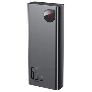 Baseus PPIMDA-D01 Powerbank Adaman 20000mAh metalowy QC 3.0 PD Huawei SCP QC 3.0 65W czarny PPIMDA-D01 - Powerbanki - miniaturka - grafika 1