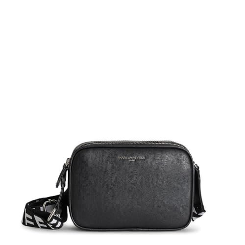 KARL LAGERFELD Maybelle Crossbody, Czarny/srebrny, One Size