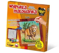 Zabawki kreatywne - Wypukła Malowanka Zoo Lew - miniaturka - grafika 1