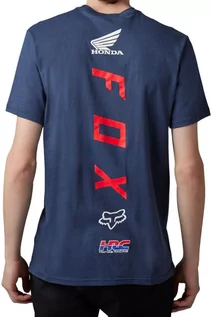 Koszulki męskie - t-shirt męski FOX (HONDA) FOX TEE Deep Cobalt - grafika 1