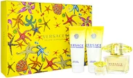 Zestawy kosmetyków damskich - Zestaw damski Versace Yellow Diamond Woda toaletowa 90 ml + Woda toaletowa 5 ml + Lotion do ciała 100 ml + Żel pod prysznic 100 ml (8011003879168) - miniaturka - grafika 1