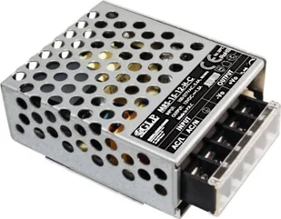 MRS-15-05-H-C: GLP: 5V/3A/15W enclosed PSU, Uin = 85-305VAC / 100-430VDC, Cover for terminal block - Zasilacze do serwerów - miniaturka - grafika 1