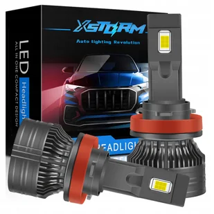 Żarówki Led H8 Xstorm 120W 26000LM Mocne Canbus - Żarówki samochodowe - miniaturka - grafika 1