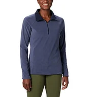 Kurtki damskie - Columbia Columbia Damska kurtka polarowa Glacial Iv 1/2 Zip Nocturnal, XL 180220-466-XL - miniaturka - grafika 1