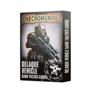 Gry planszowe - Delaque Vehicle Gang Tactics Cards, Necromunda - miniaturka - grafika 1