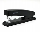 Zszywacze biurowe - Zszywacz biurowy, stapler Amazon Basic czarny plus 1000 zszywek - miniaturka - grafika 1
